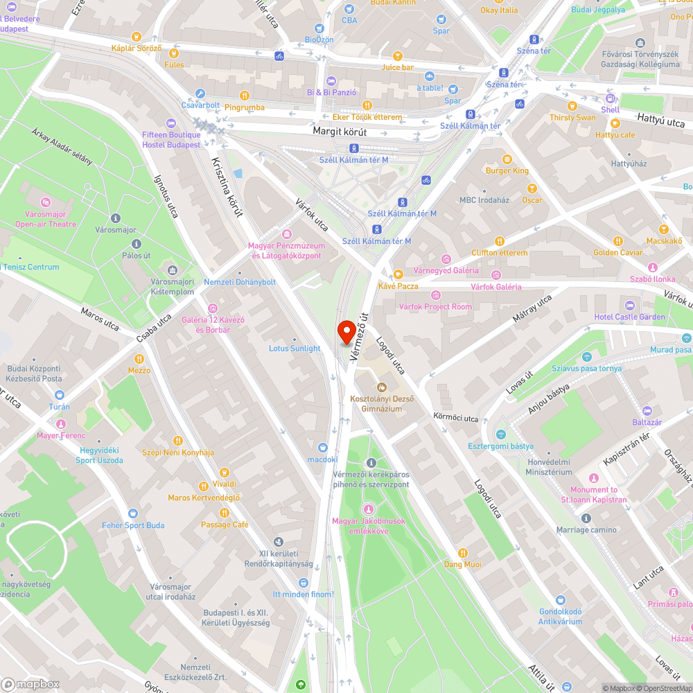 Szemét zsákban az utcán bejelentés helye