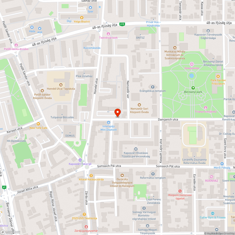 Balesetveszélyes kereszteződés bejelentés helye