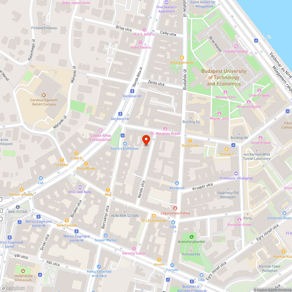 Csótányok bejelentés helye