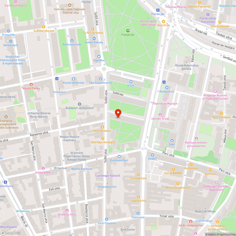 Sérült, süllyedt víznyelő bejelentés helye