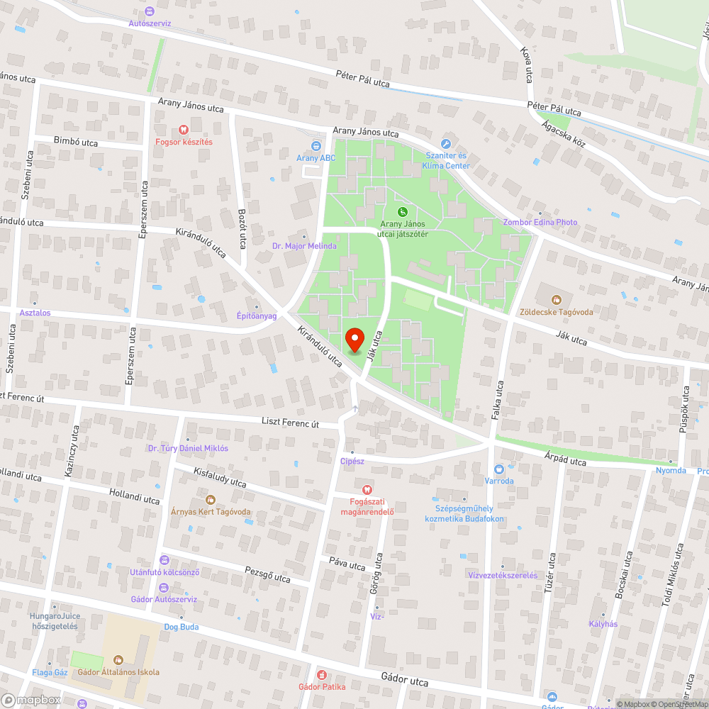 Elhagyott Mazda bejelentés helye