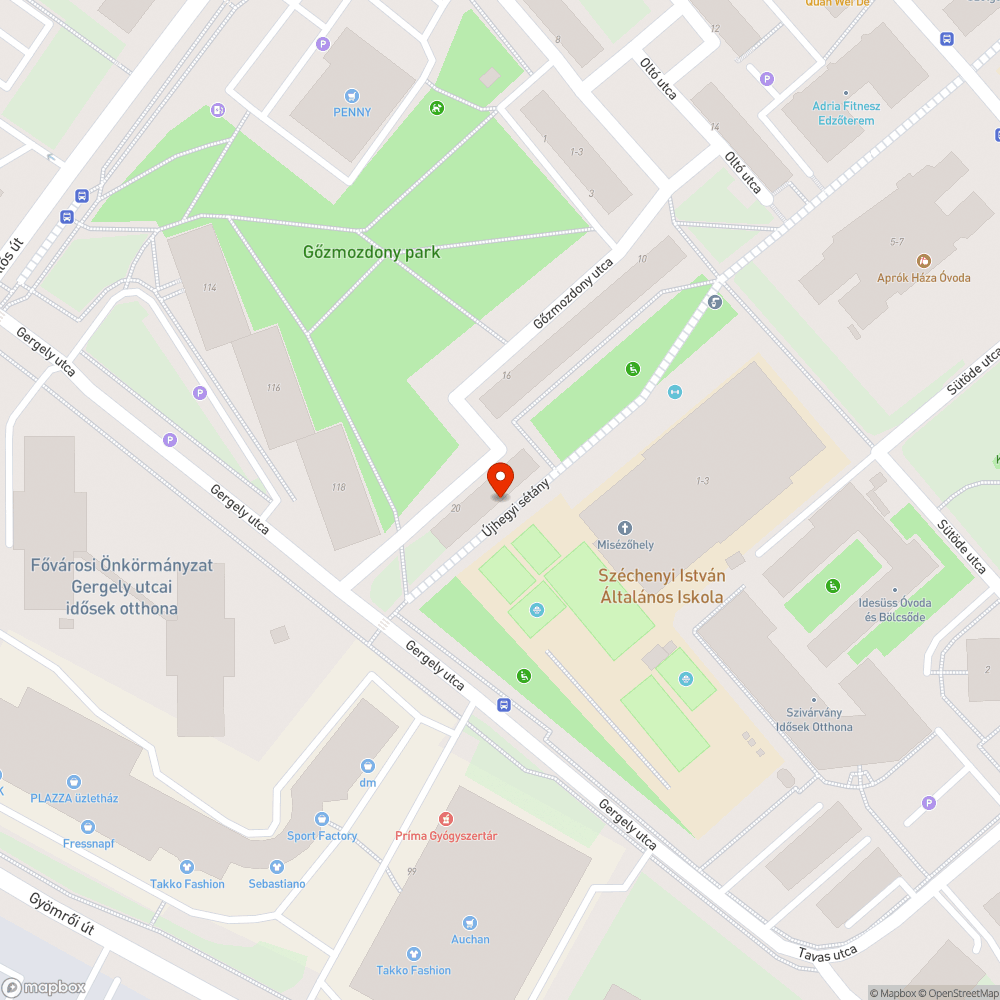 Lassan kopott padok és lassan kopott szemetesek bejelentés helye