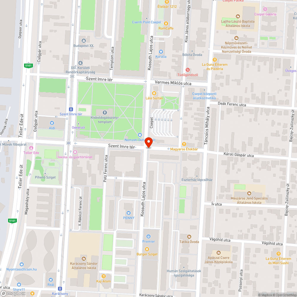 Bozót kitakarja a jelzőlámpát. bejelentés helye