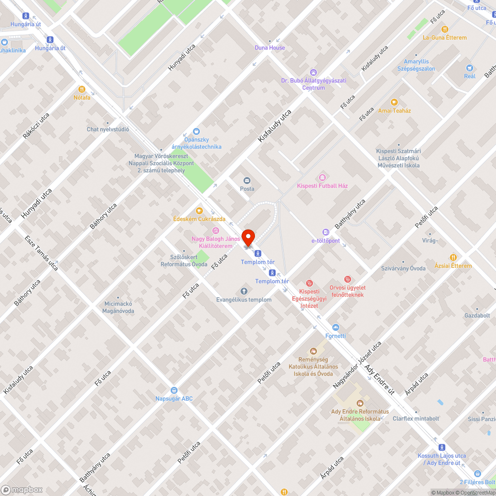 Kiütőtt táblák bejelentés helye