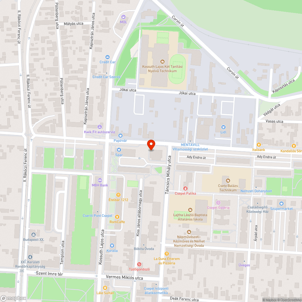 Fa és beton bejelentés helye