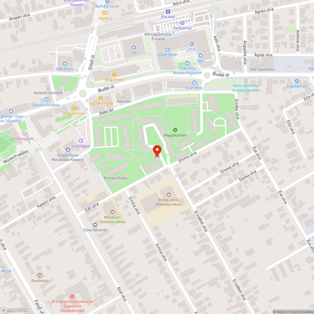 Lakótelepi közvilágítás nem üzemel. bejelentés helye