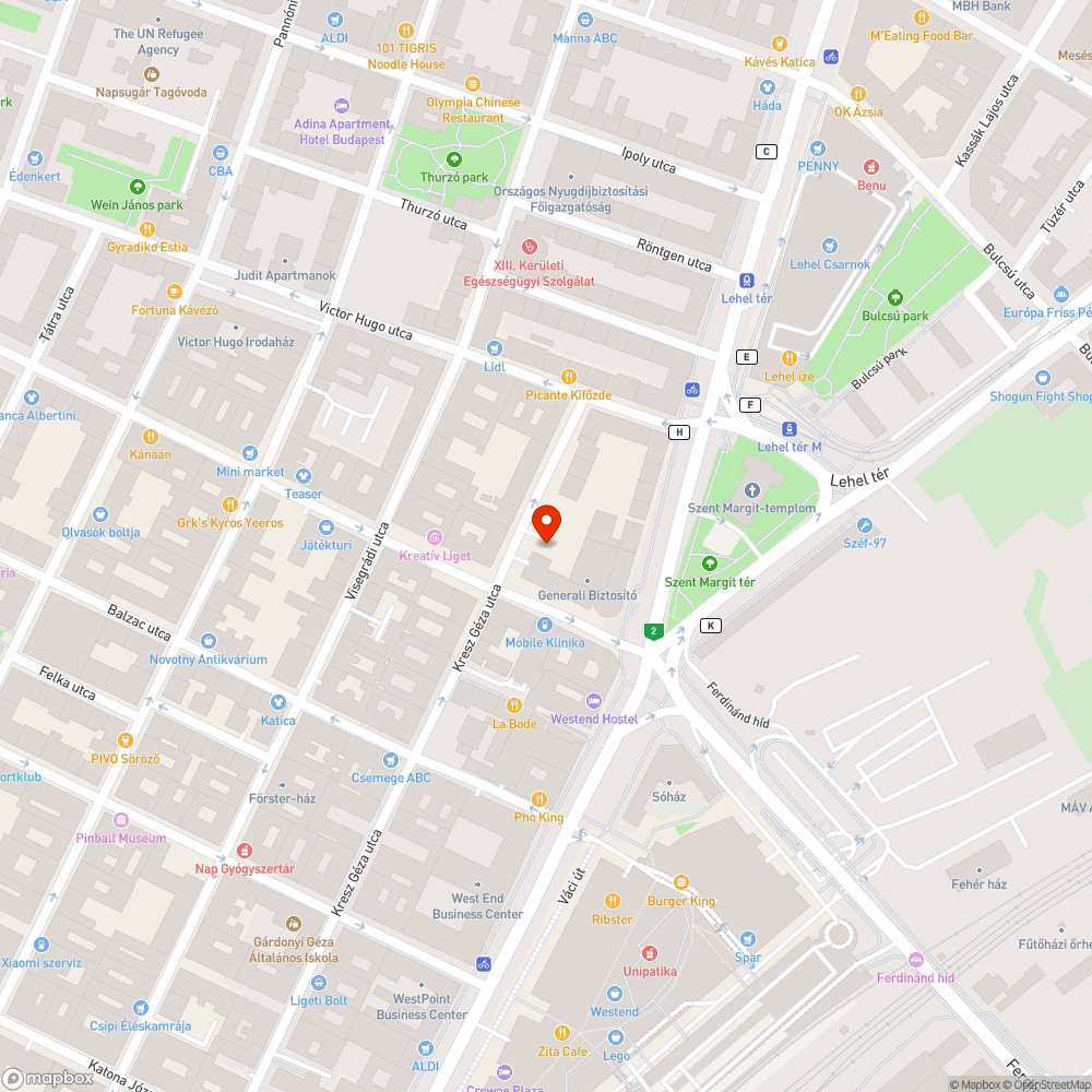 Szemét bejelentés helye