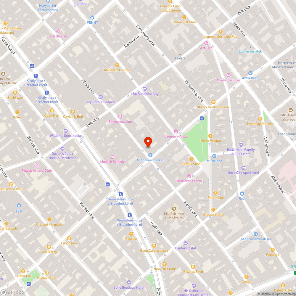 Parkolas bejelentés helye