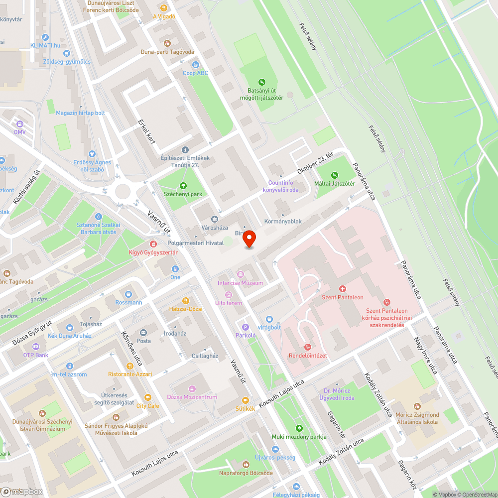 Elmozdult térkövek bejelentés helye