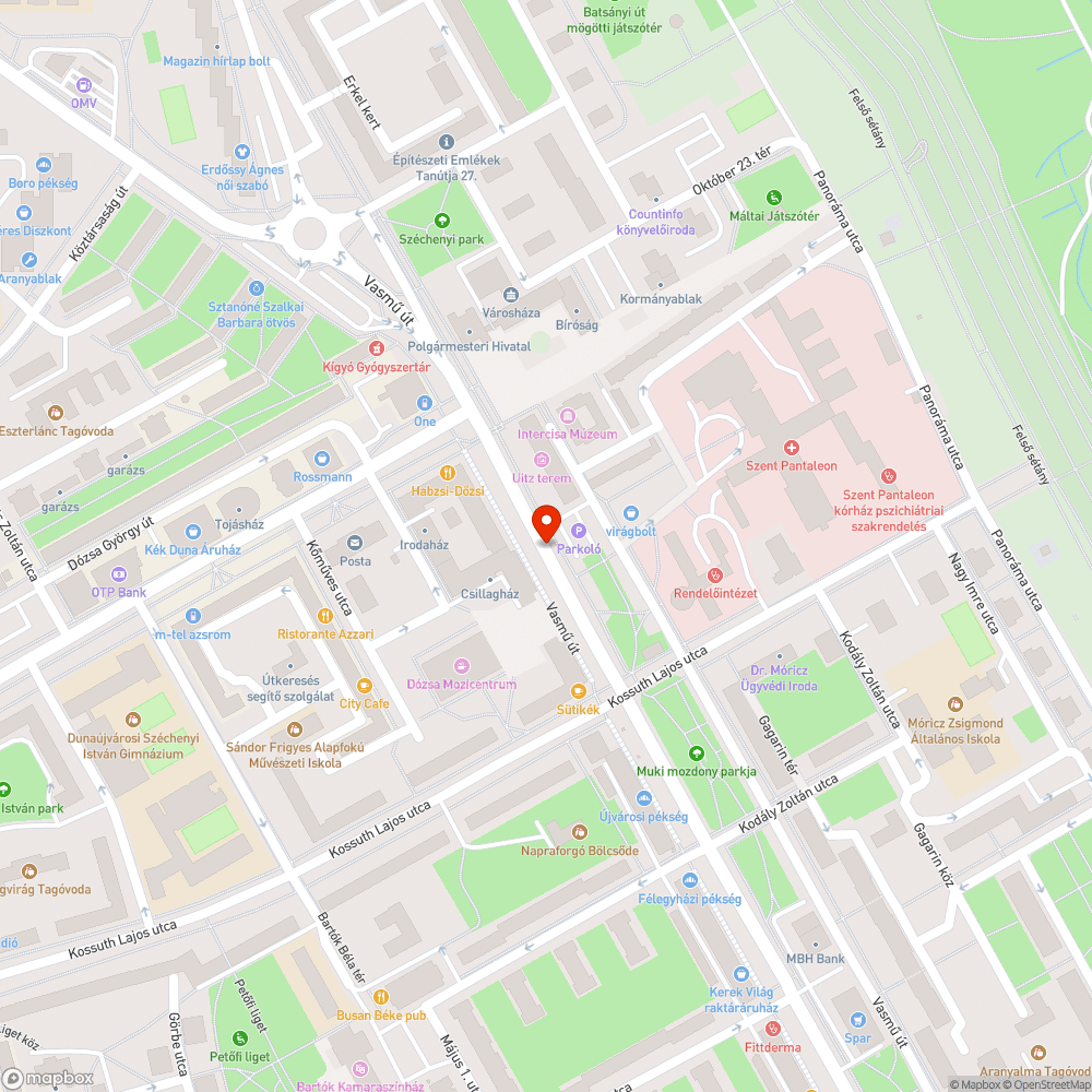 Fa helyek bejelentés helye