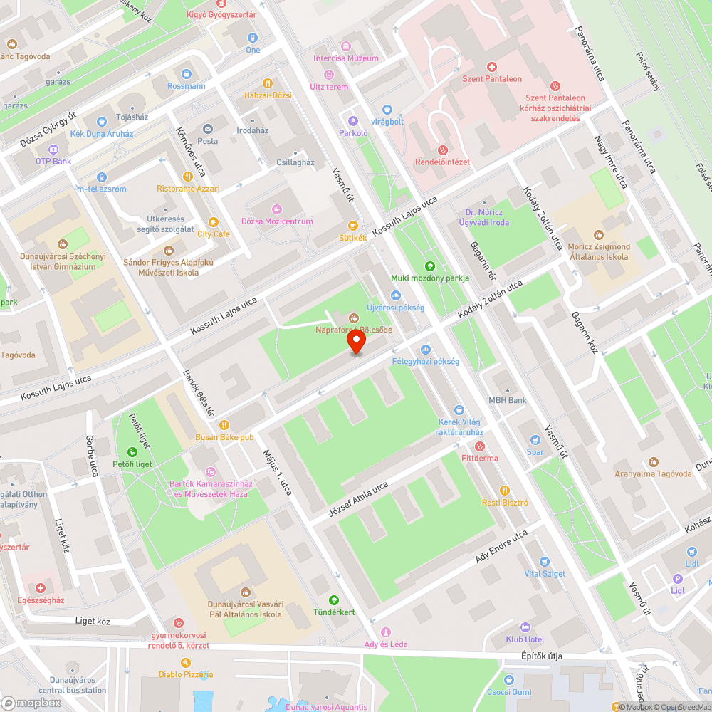 Leszakadt ág bejelentés helye