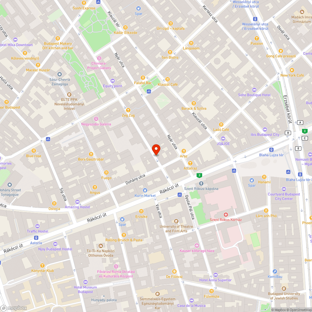 Járdán parkolás bejelentés helye