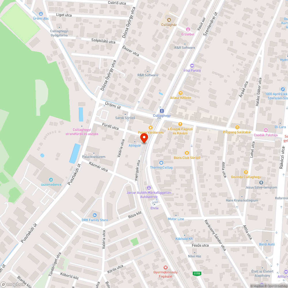 Gazos járda bejelentés helye