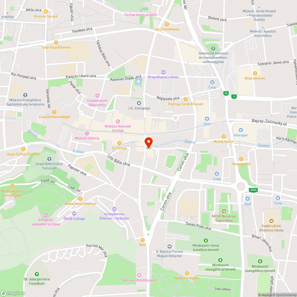 Aknafedélból hiányzó kitöltőanyag bejelentés helye