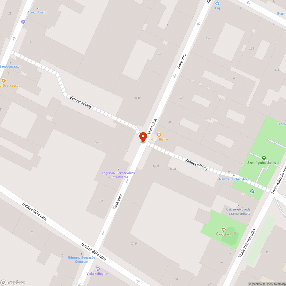 Halott fa bejelentés helye