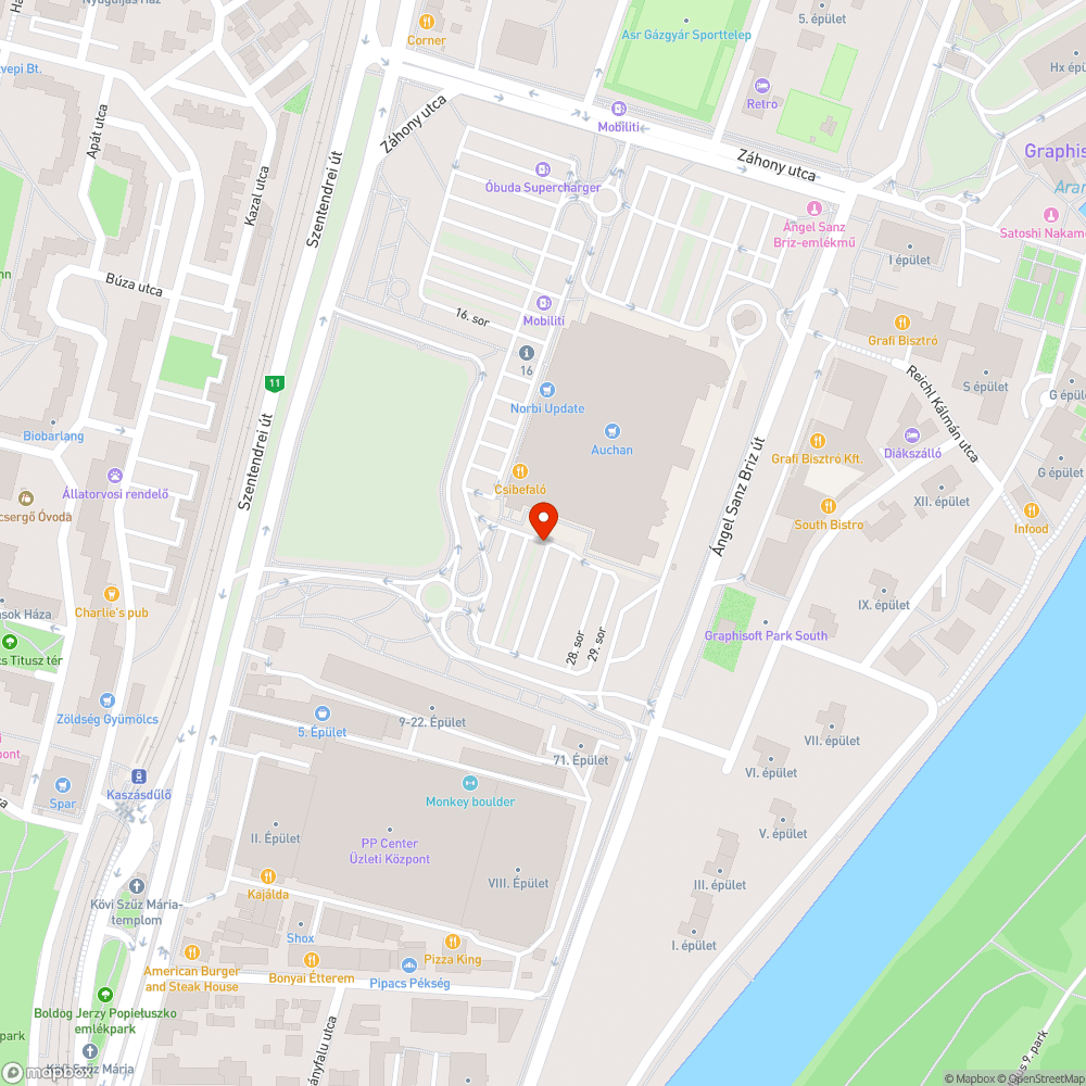 Elhagyott autók bejelentés helye