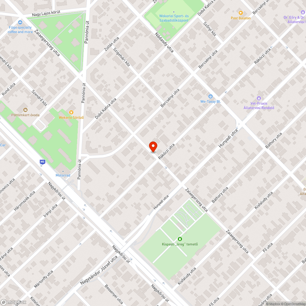 Víznyelő bejelentés helye