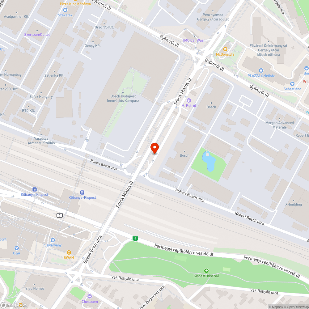 Eldugult csatornaösszefolyó bejelentés helye