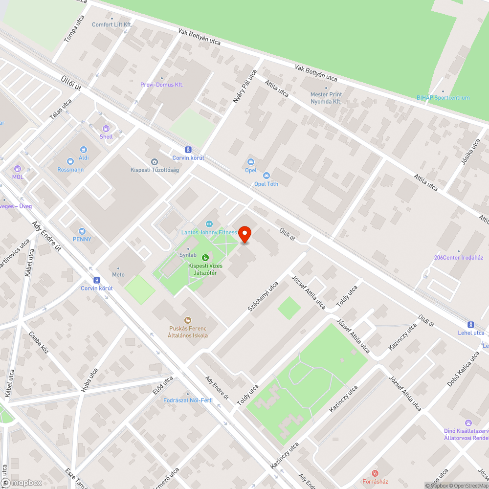 Berzsenyi bölcsőde és wolt épület összefirkálása bejelentés helye