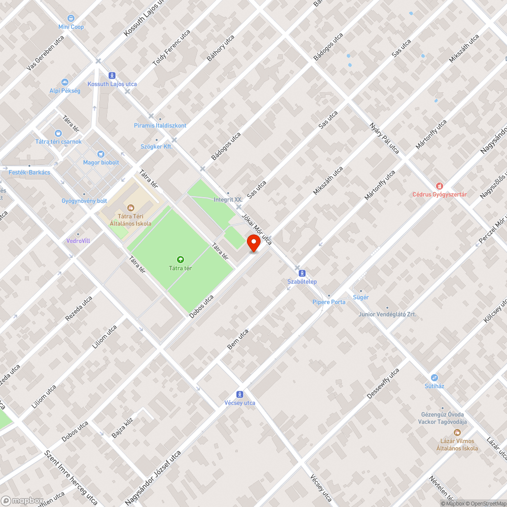 Vezetékre veszélyes leszakadó ág bejelentés helye