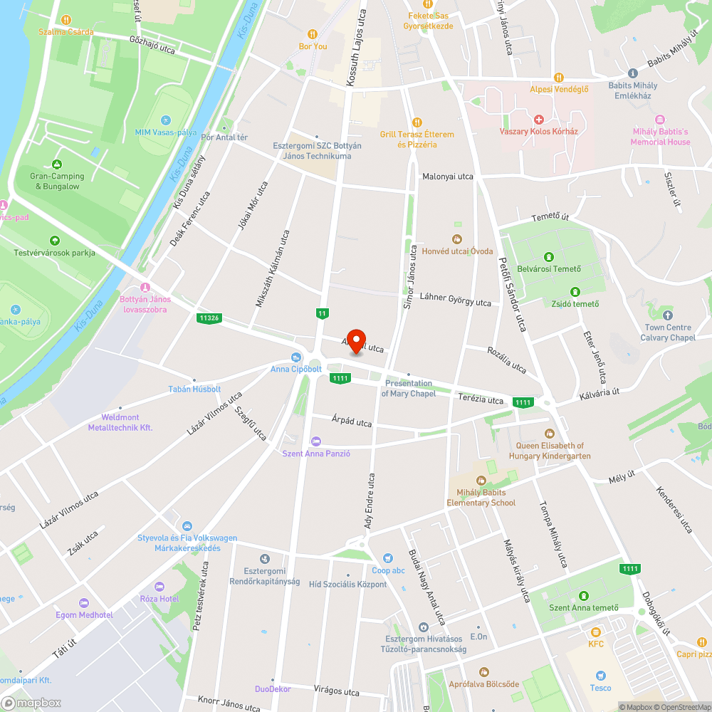 megsüllyedt víznyelő bejelentés helye