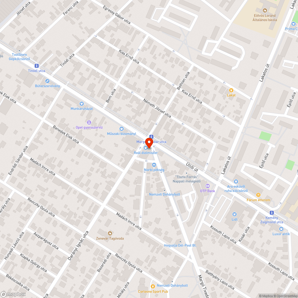 Kidőlt poller/ek bejelentés helye