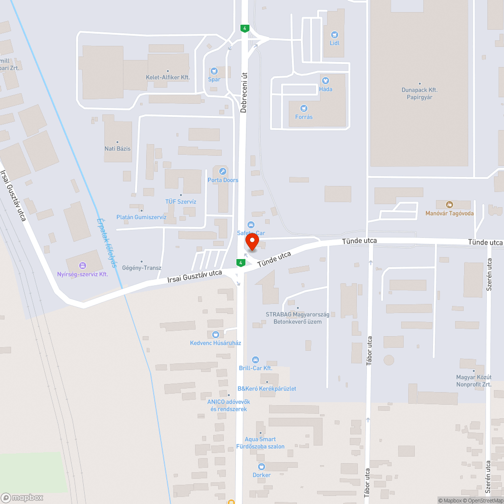 Lekopott zebra festés bejelentés helye