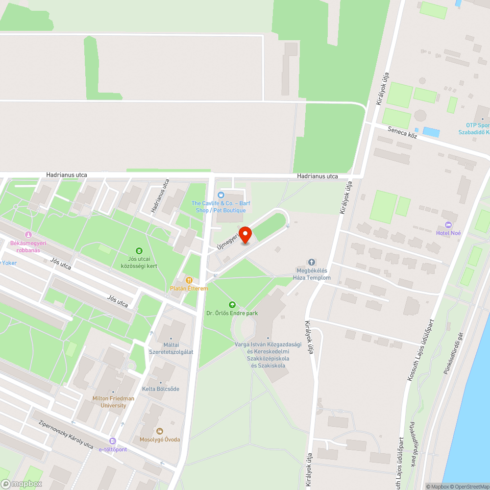 NNE-063 bejelentés helye