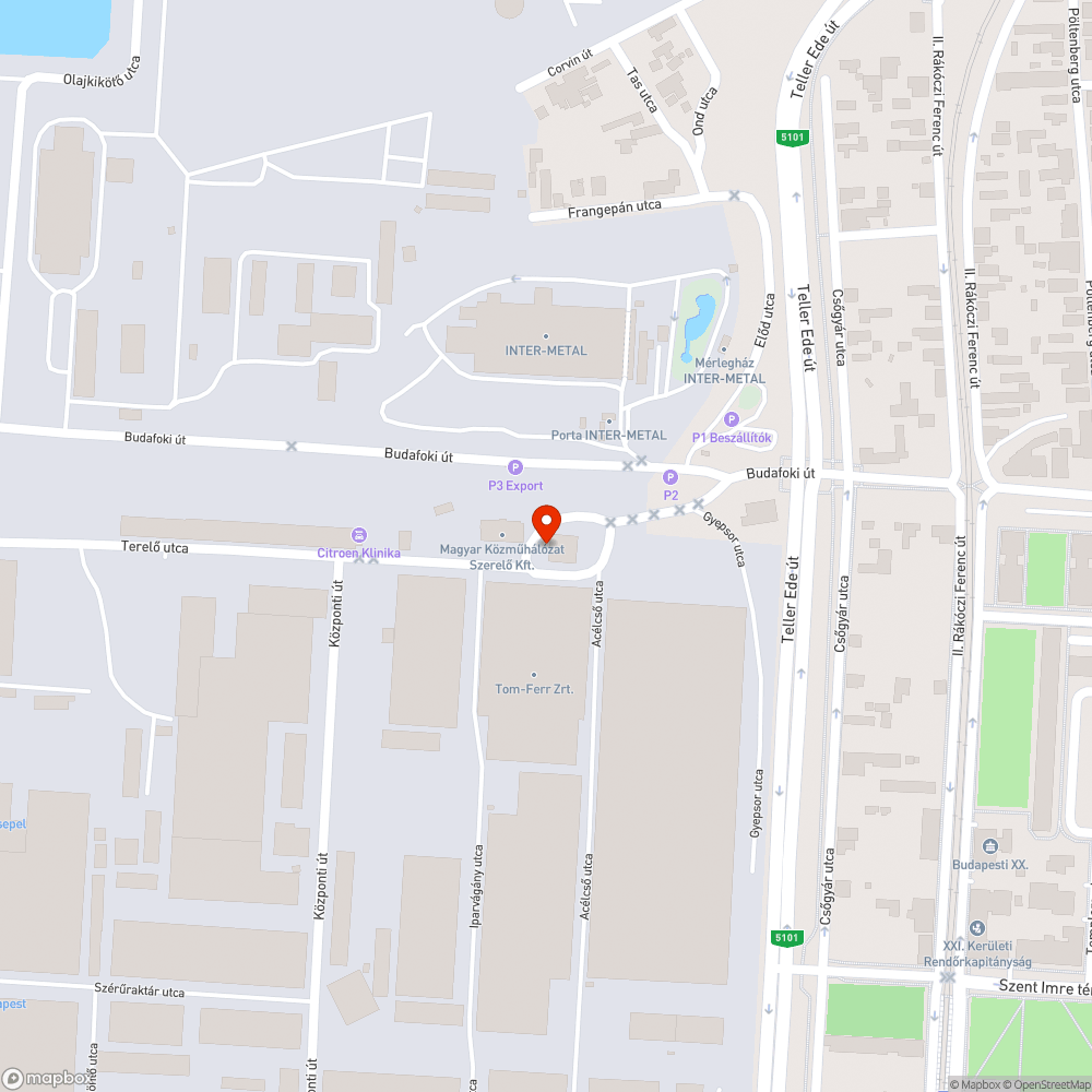 Idegen Ő bejelentés helye