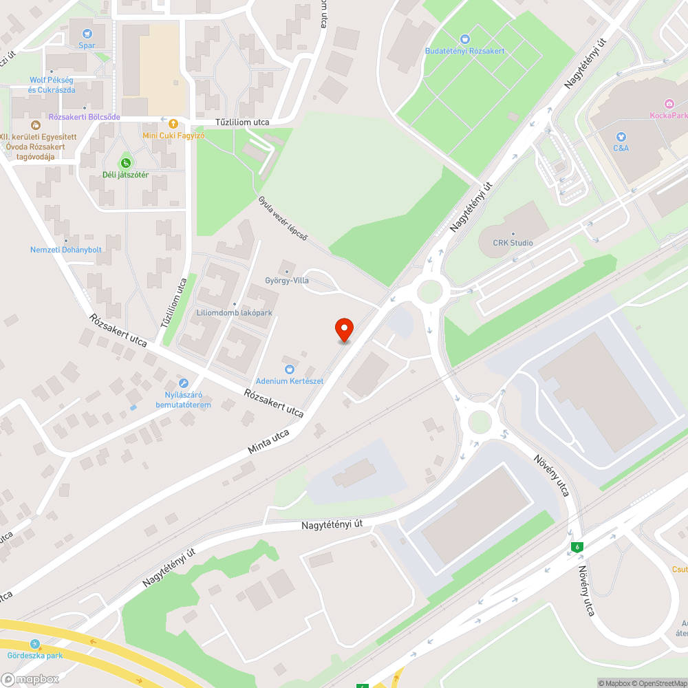 Kerékpárúton hagyott sarasodó föld bejelentés helye