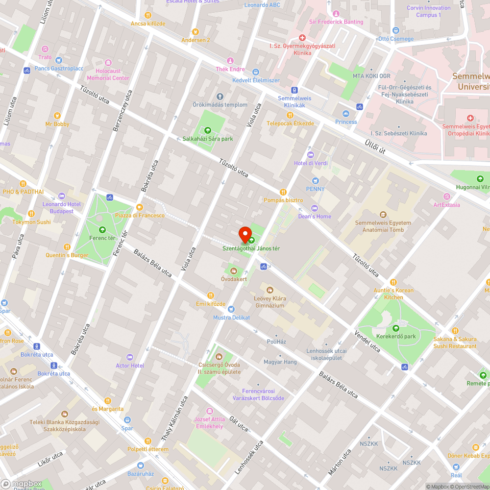 Csapadéklefolyó eltömődött, hiányos rostély bejelentés helye