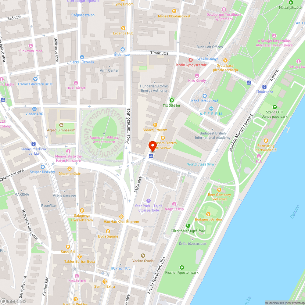 Megrongált ELMŰ utcai villanydoboz bejelentés helye