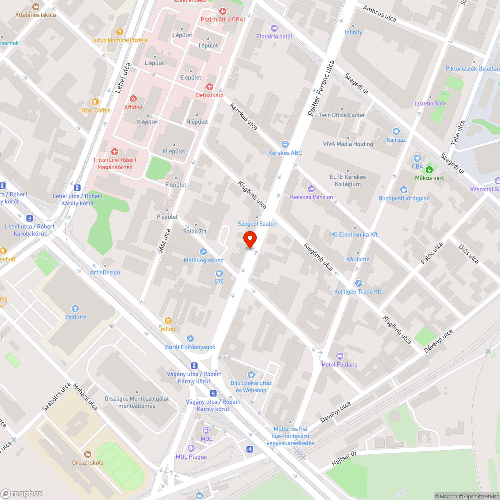 Eldugult csatornarács bejelentés helye