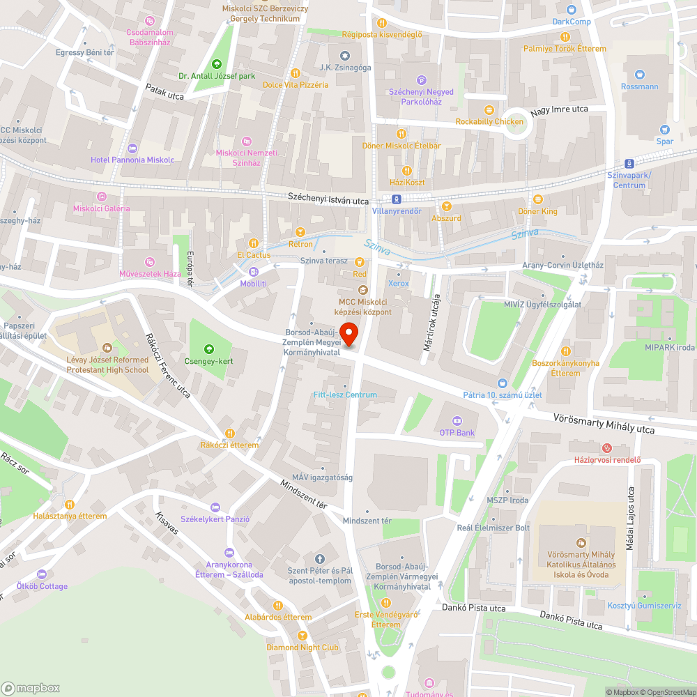 Vasalatig kopott aknafedő bejelentés helye