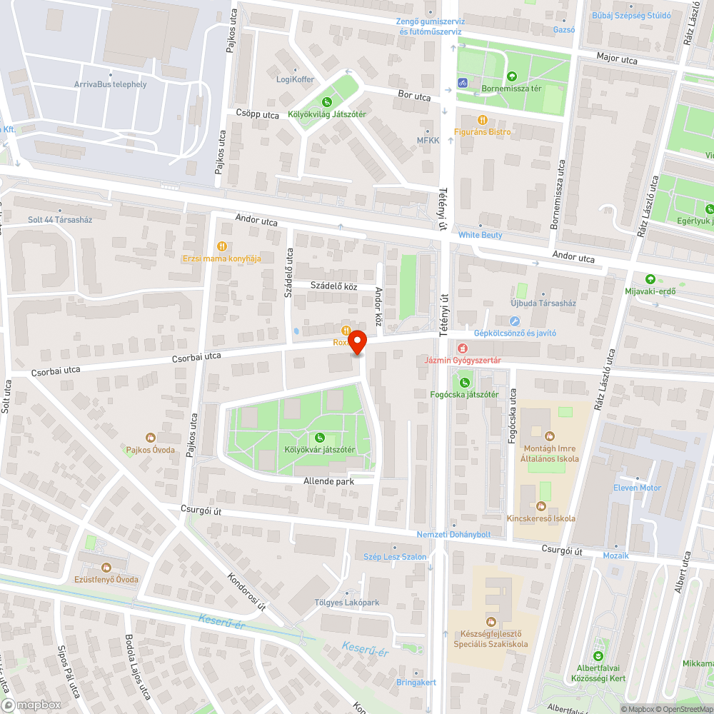 Gondozatlan, parlagfüves terület az Allende parkban bejelentés helye