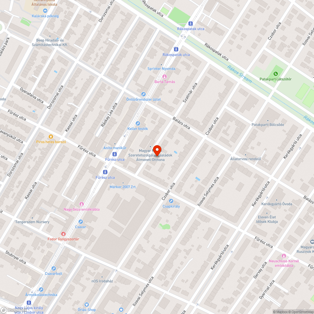 Régi kátyú bejelentés helye