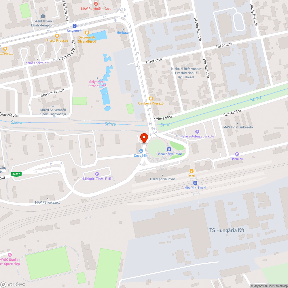 Kandó Kálmán téren botlásveszélyes aknafedő bejelentés helye