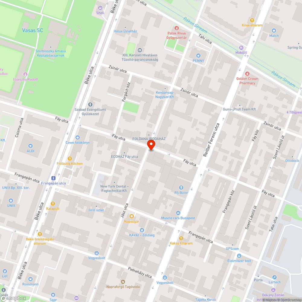 Balesetveszélyes járda bejelentés helye