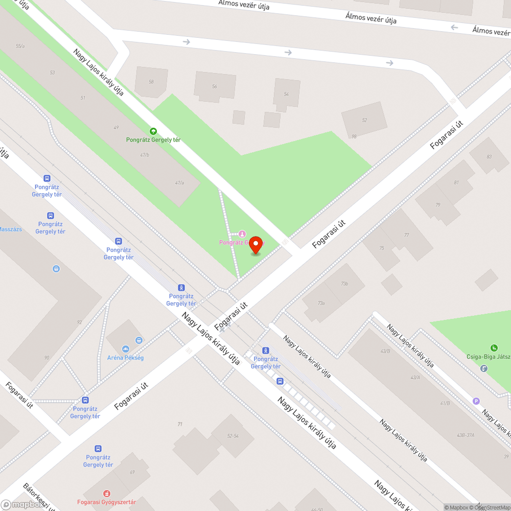 Fatuskó bejelentés helye