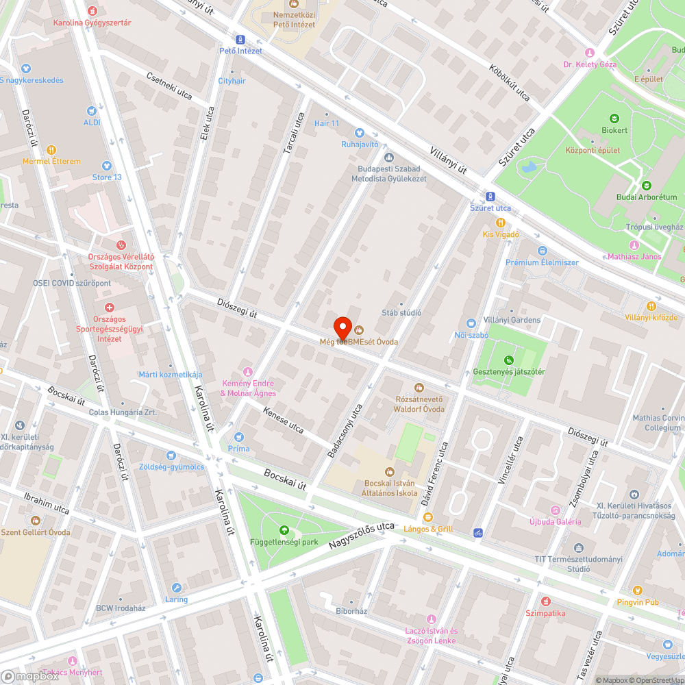 Benthagyott fatörzs bejelentés helye