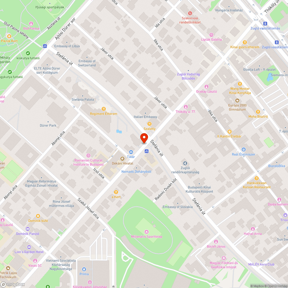 Vadhajtások bejelentés helye