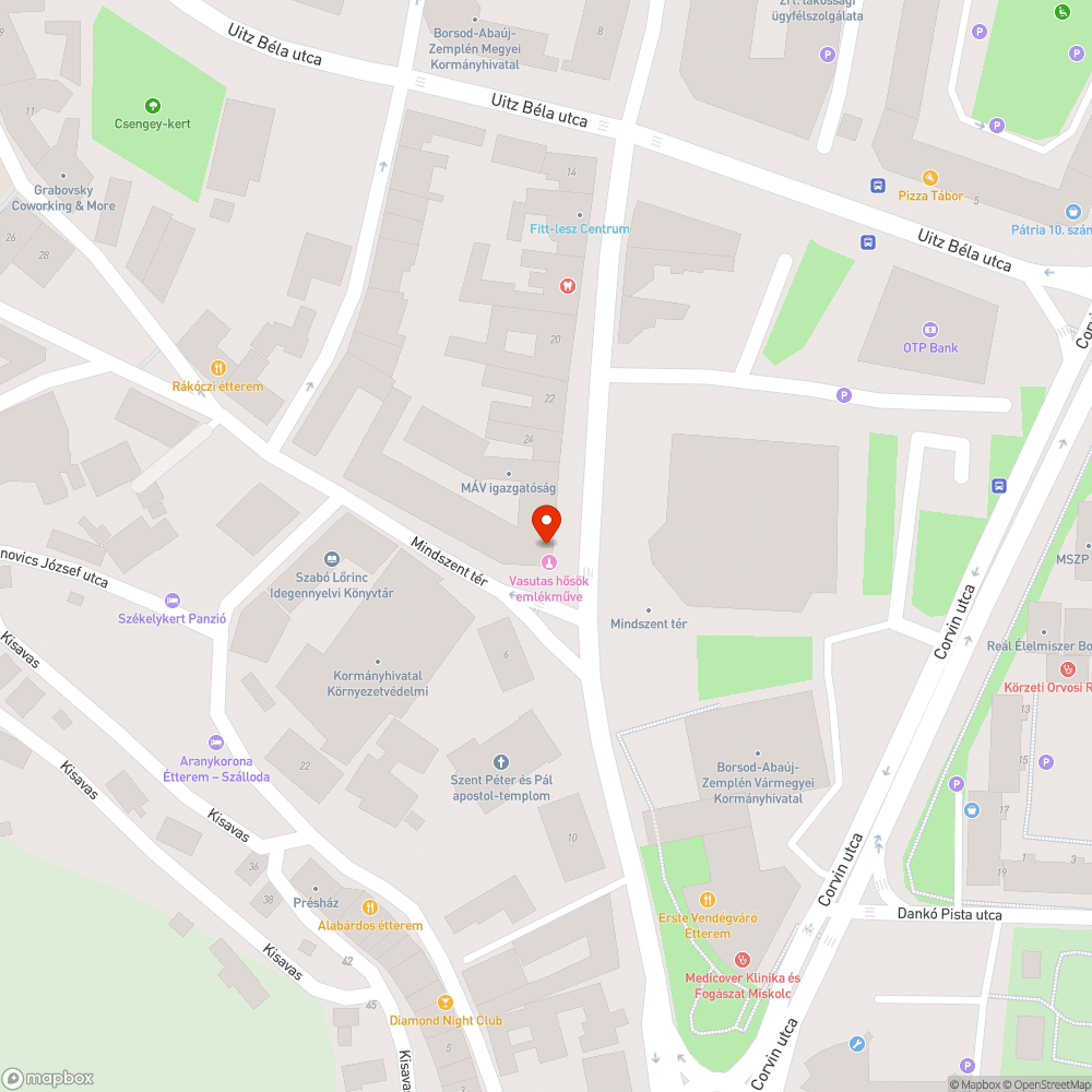 Valasatig kopott aknafedél bejelentés helye