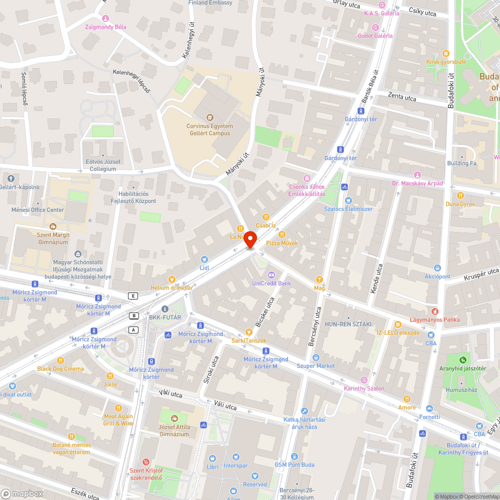 Kerékpársáv módosítás bejelentés helye