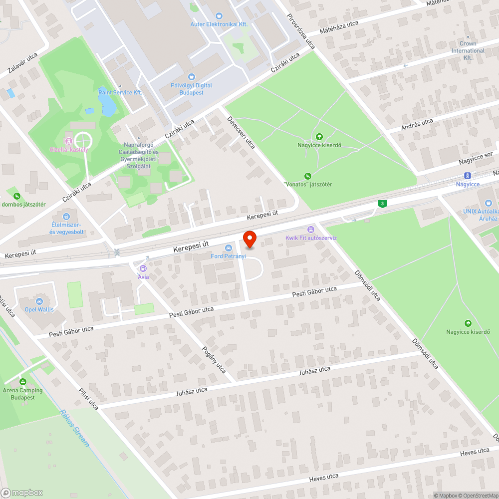 Megsüllyedt fedlap bejelentés helye