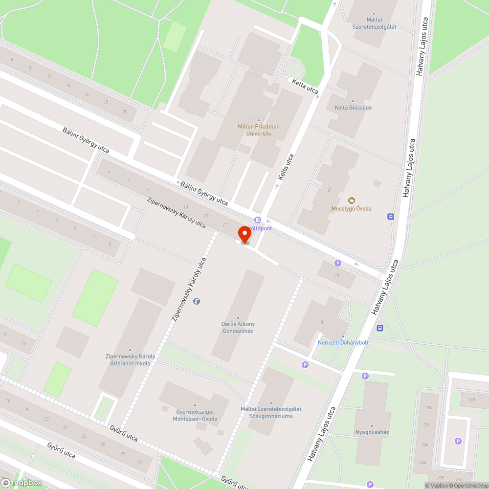 Kettétört fa a parkolóban bejelentés helye