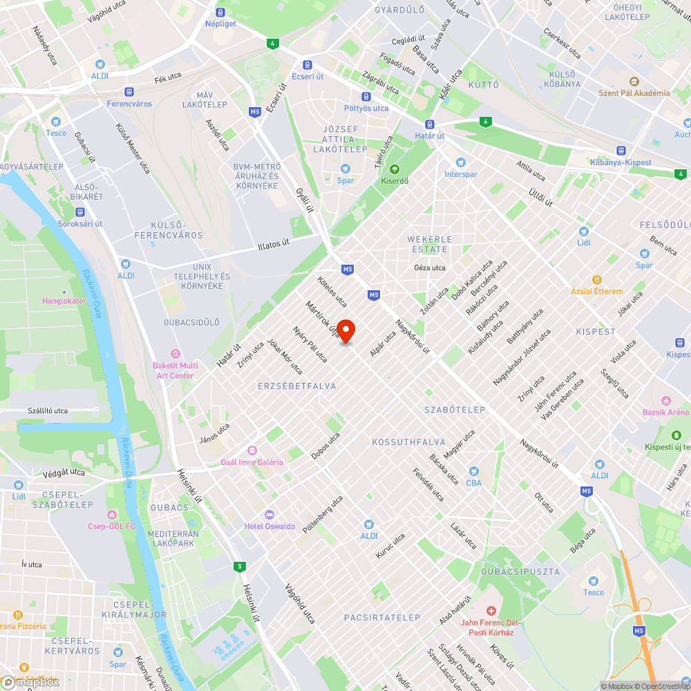 Gazdátlan gépjármű bejelentés helye