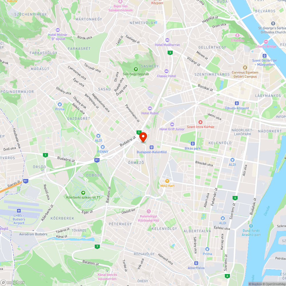 M4 Kelenföld szemetes közterület! bejelentés helye