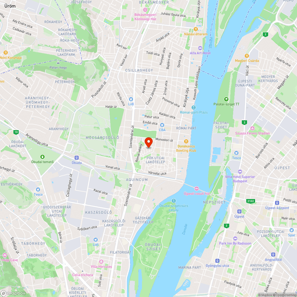 Megrongált ülőke bejelentés helye