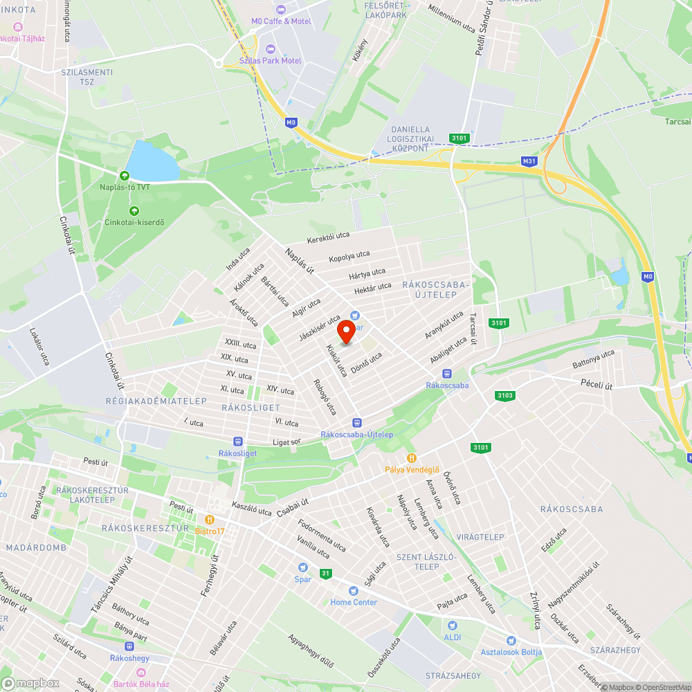 eltűnt hinta bejelentés helye