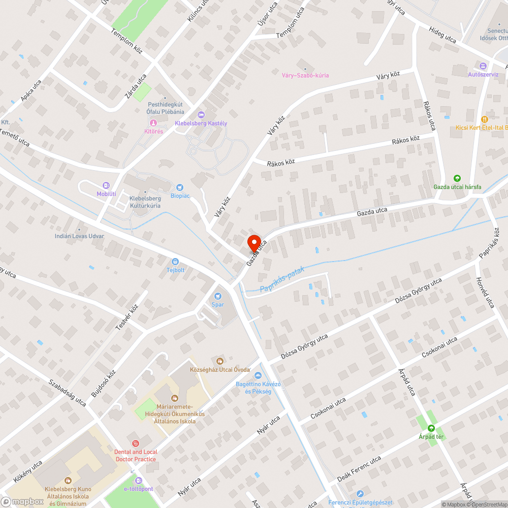 Pesthidegkút-Ófalu szégyene, Gazda u.3.veszélyes bontandó épület bejelentés helye